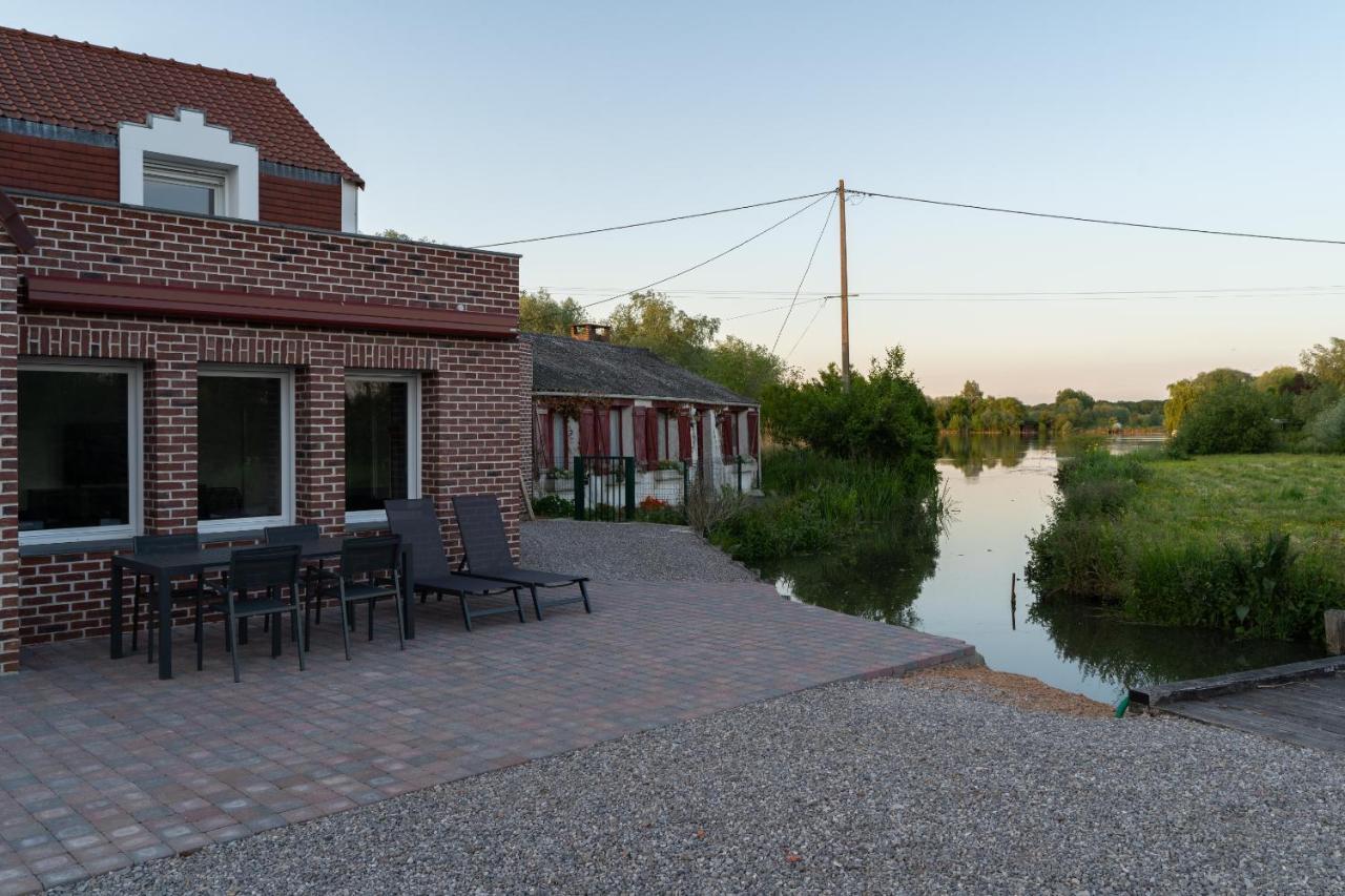 Le Moulin Rouge Clairmarais Gite "Le Grebe"" מראה חיצוני תמונה